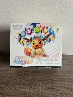 Pokemon Prismatic Evolutions Pokemon Center Exclusive ETB - Brand New Sealed - Image 1