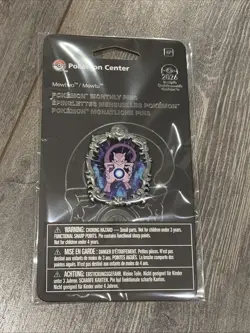 Mewtwo Pokemon Monthly Pins: Legendary Moments Pin (1 of 12) - In Hand For Post! - Image 1