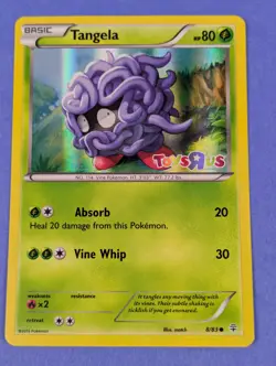 Tangela - 8/83 - Holo Promo Toys R Us Promos Generations - Pokemon - DMG - Image 1