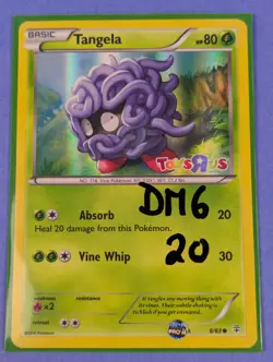 Tangela - 8/83 - Holo Promo Toys R Us Promos Generations - Pokemon - DMG - Image 3