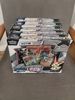 5x Pokemon Victini Illustration Collection - Factory Sealed LOT - Image 1