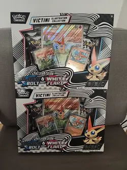 5x Pokemon Victini Illustration Collection - Factory Sealed LOT - Image 3
