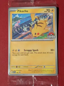 Pokemon TCG - Pikachu - SVP190 SEALED - Stamped World Championship 2024 Promo - Image 1