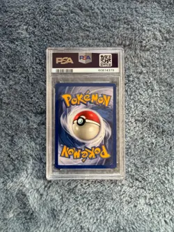 1999 Pokemon Game Base Set Pikachu Yellow Cheeks #58 / 102 Graded PSA 8 NM-MT - Image 2