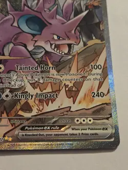 Team Rocket's Nidoking ex 233/182 Sv10: Destined Rivals Holo SIR Pokemon TCG - Image 5