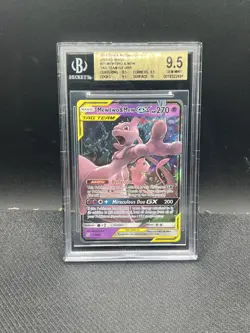 2019 Pokemon Mewtwo & Mew GX 71/236 Sm-Unified Minds Holo - BGS 9.5 - Image 1