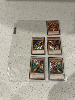 1996 YU-GI-OH LOB EXODIA THE FORBIDDEN ONE 1ST EDITION ULTRA RARE ASIAN FULL SET - Image 1