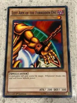 1996 YU-GI-OH LOB EXODIA THE FORBIDDEN ONE 1ST EDITION ULTRA RARE ASIAN FULL SET - Image 4