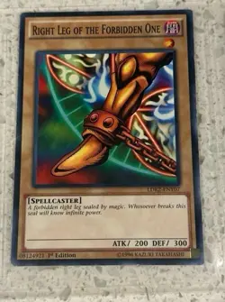 1996 YU-GI-OH LOB EXODIA THE FORBIDDEN ONE 1ST EDITION ULTRA RARE ASIAN FULL SET - Image 5
