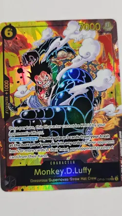 OP10-118 Monkey.D.Luffy SEC Alt Art One Piece TCG English Edition - Royal Blood - Image 2