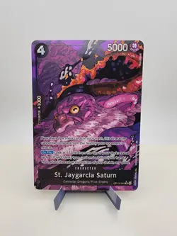 One Piece TCG OP13-085 St. Jaygarcia Saturn ENGLISH - NM - Image 1