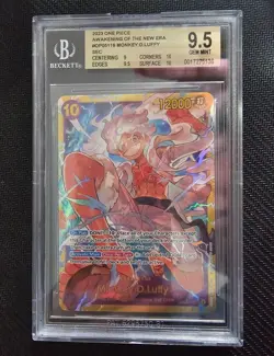 One Piece TCG Monkey.D.Luffy OP05-119 PRB01-The Best - English BGS 9.5 - Image 1