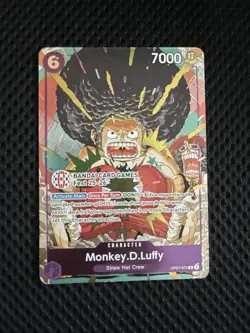 Monkey D Luffy OP07-073 BANDAI Card Games Fest 25-26 Promo One Piece Cards - Image 1