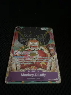 Monkey D Luffy OP07-073 BANDAI Card Games Fest 25-26 Promo One Piece Cards - Image 3