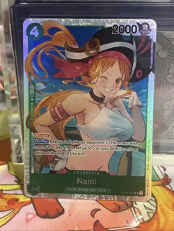 Nami OP14-031 SR Foil - One Piece TCG (The Azure Sea's Seven) - Image 1