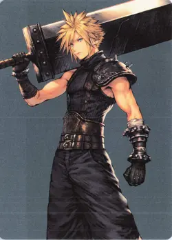 Cloud, Ex-SOLDIER Art Card, #50, ASFIN, Reg, Art Series - Image 1