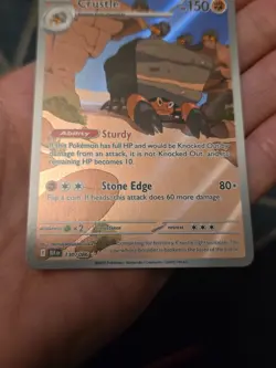 Crustle 130/086 - S&V Black Bolt Illustration Rare - Pokemon TCG Card English - Image 4