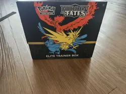 EMPTY - Pokemon TCG Hidden Fates ETB NO Packs Or Cards Display Only Empty - Image 1