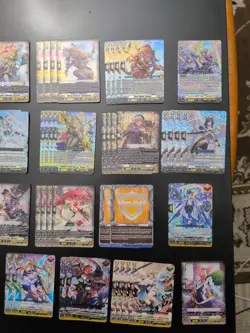 Cardfight Vanguard Minerva Deck & Extra Cards - Fire Regalis & Dissection Angel - Image 4