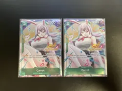 x2 One Piece Carrot P-070 Championship 25-26 Event Pack Promo Card NM - Image 1