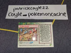 A New Friend #5 Pokemon Topps The Movie 2000 Card VLP front/NM back - Image 4