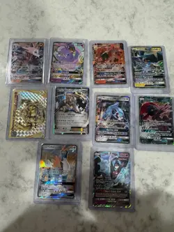 Pokemon Lot Of 10 Cards! GX, EX, And Break Cards! - Image 1