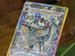 Pokemon TCG Vaporeon EX Prismatic Evolutions Special Illustration Card 149/131 - Image 2
