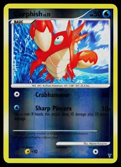 Pokemon Card - Corphish Supreme Victors 100/147 Reverse Holo - Image 1
