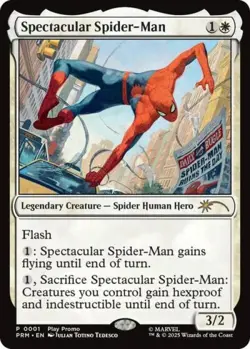 MTG English Spectacular Spider-Man NM Foil Promos: Play - Image 1