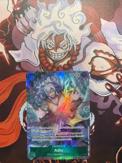Adio OP09-023 SR Parallel Alt Art One Piece Card English - Image 1
