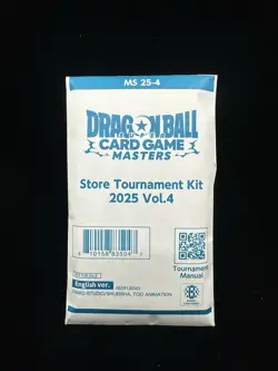 Dragon Ball Super Card Game Masters - Store Tournament Kit 2025 Vol 4 - Sealed - Image 1