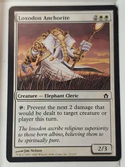 Loxodon Anchorite - Fifth Dawn - Magic the Gathering MTG Nice! - Image 1