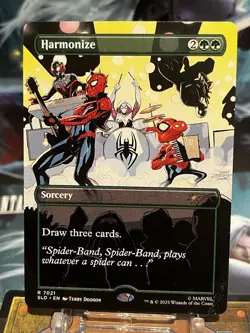 MTG | Harmonize (7021) [Secret Lair Spiderman] NF - Image 1