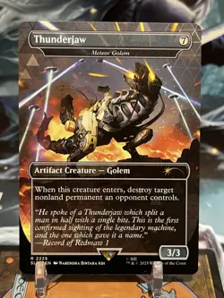 MTG | Thunderjaw - Meteor Golem [Secret Lair Horizon] NF - Image 1