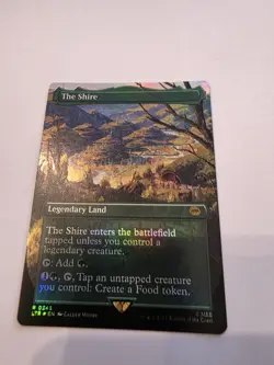 Magic MTG The Shire LTR 0345 Alternate Full Art Borderless Foil Rare - Image 1