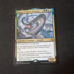 Koma, Cosmos Serpent ~ Kaldheim [ Excellent ] [ Magic MTG ] - Image 1