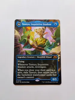 MTG Tamiyo Inquisitive Student Borderless Regular - Image 1