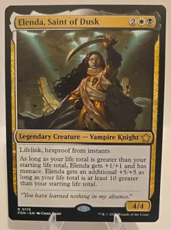 Elenda, Saint of Dusk MTG Foundations Regular - Image 1