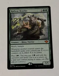 MTG Railway Brawler - Outlaws of Thunder Junction LP - Image 1