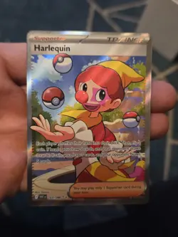 Pokemon TCG White Flare Harlequin Trainer Full Art Illustration Card 163/086 NM - Image 1