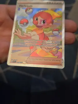 Pokemon TCG White Flare Harlequin Trainer Full Art Illustration Card 163/086 NM - Image 4