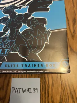 Pokemon TCG Black Bolt Elite Trainer Box ETB Sealed IN HAND - Image 2