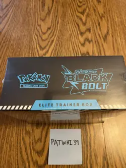 Pokemon TCG Black Bolt Elite Trainer Box ETB Sealed IN HAND - Image 3