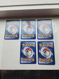 5 Various Holo New And Old Pokemon Trading Card Game - Image 2