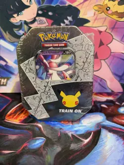 Pokemon TCG Celebrations Dark Sylveon V 6 Pack Tin New SEALED! - Image 1