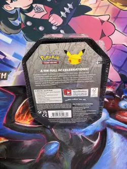 Pokemon TCG Celebrations Dark Sylveon V 6 Pack Tin New SEALED! - Image 4