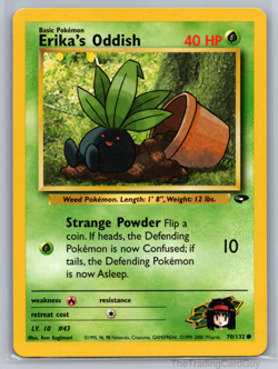 Pokemon - Gym Challenge Erika's Oddish 70/132 LP - Image 1