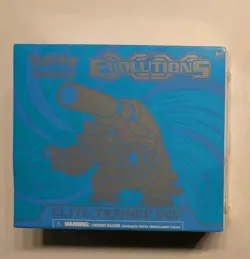 Pokemon TCG XY Evolutions Blastoise Elite Trainer Box ETB; Factory Sealed!! NEW! 755541090699 - Image 1