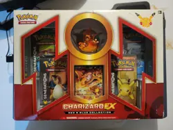 New Sealed Pokemon 20th Anniversary Charizard EX Red and Blue Collection Box 820650801099 - Image 1