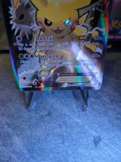 Pokemon Pikachu EX XY124 Holo 2016 XY Promos - Image 3